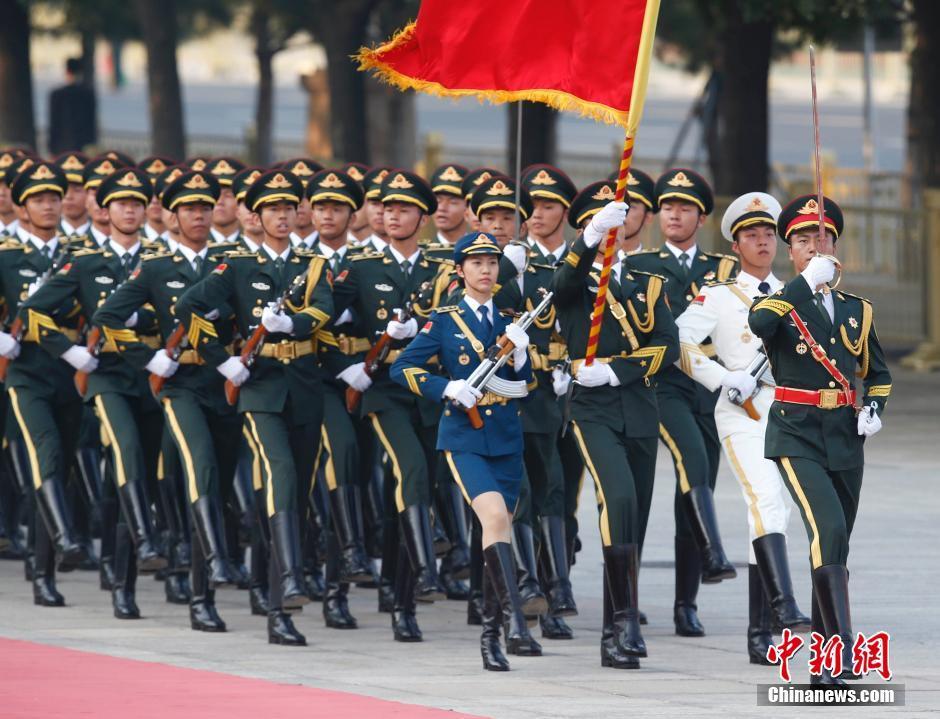 三軍儀仗隊高清大圖，展現(xiàn)榮耀與威嚴(yán)的壯麗畫卷，三軍儀仗隊壯麗畫卷，榮耀與威嚴(yán)的高清展示
