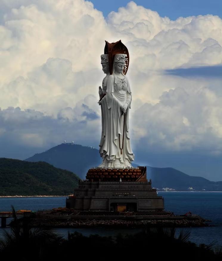 南海觀音，神秘與莊嚴(yán)的海洋圣地，南海觀音，神秘莊嚴(yán)的海洋圣地